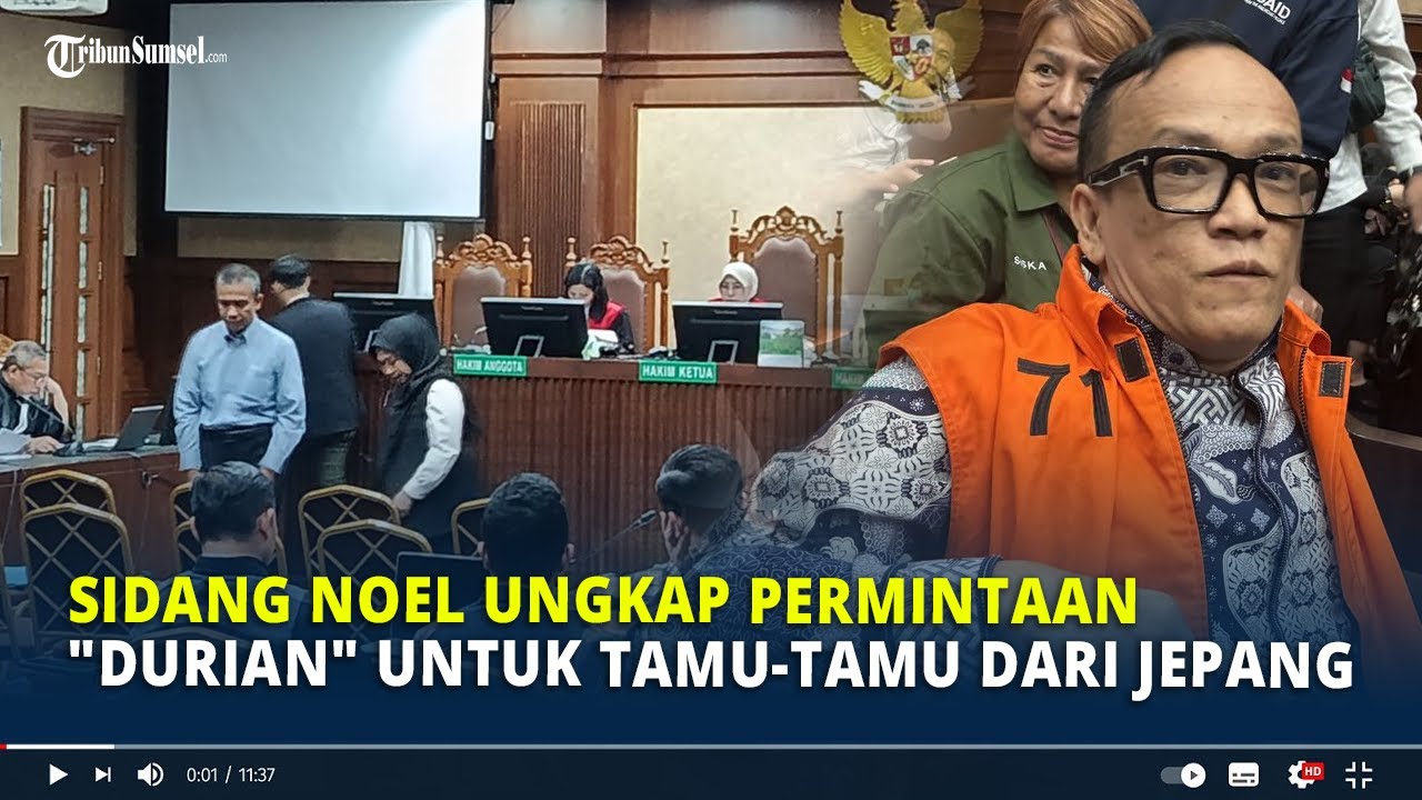 Sidang Noel Ungkap Permintaan 