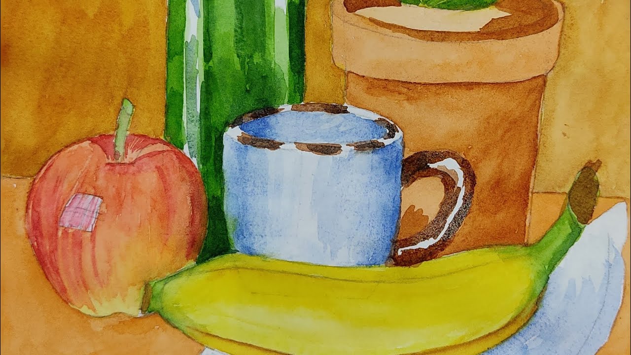 Watercolor Still Life Painting| Part 2