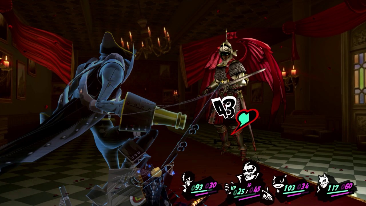 Persona 5 Heavenly Punisher Boss Battle Merciless Mode