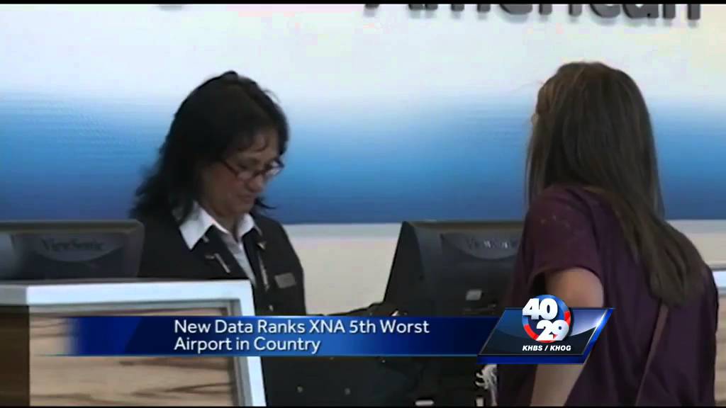 New data ranks XNA 5th worst airport in America