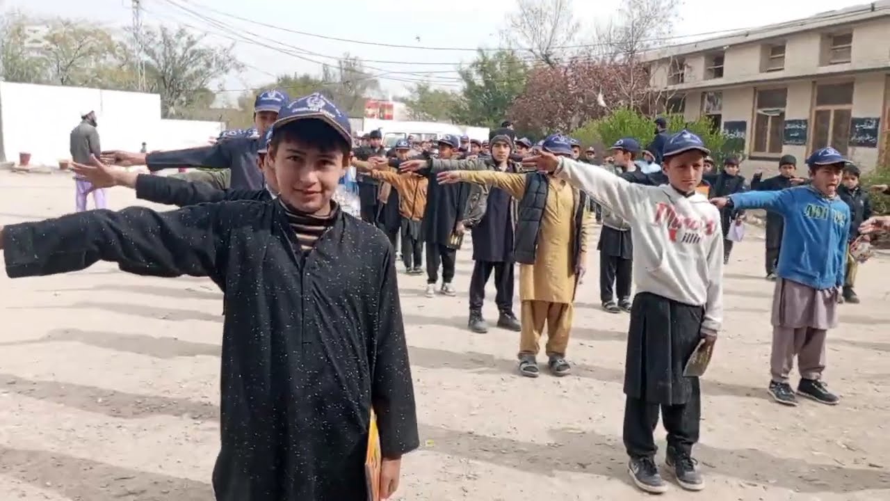 Scouts training session 