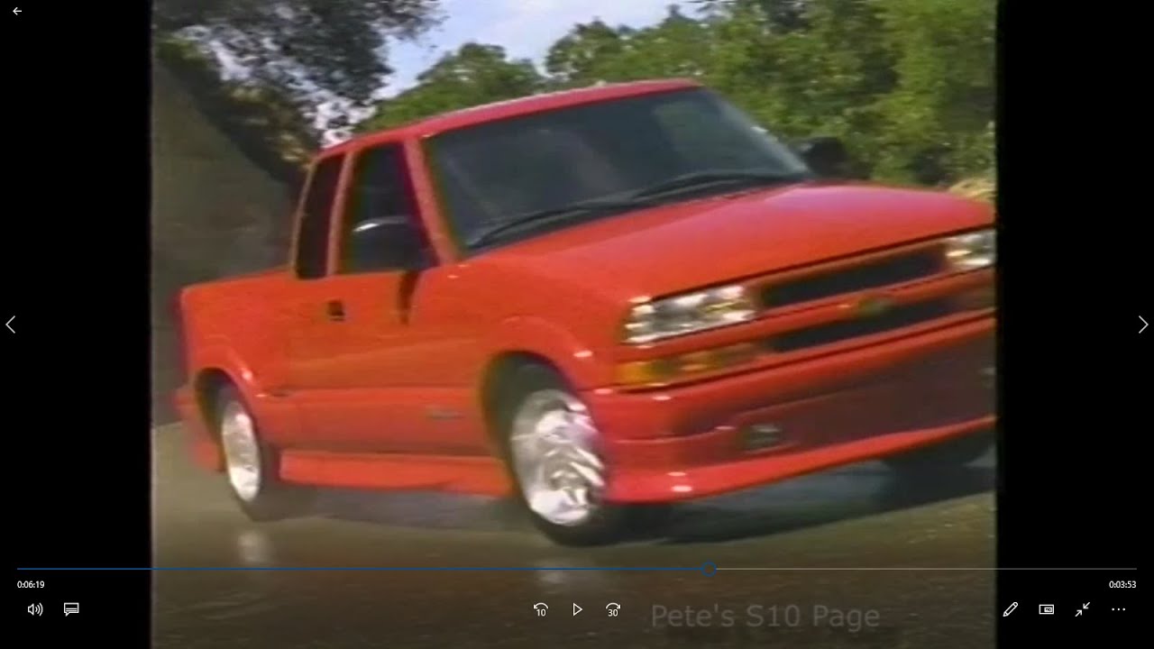 2000 Chevrolet S10 Pickup New Product Training