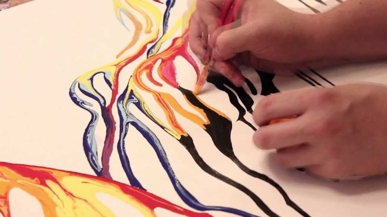 Time Lapse speed painting of 