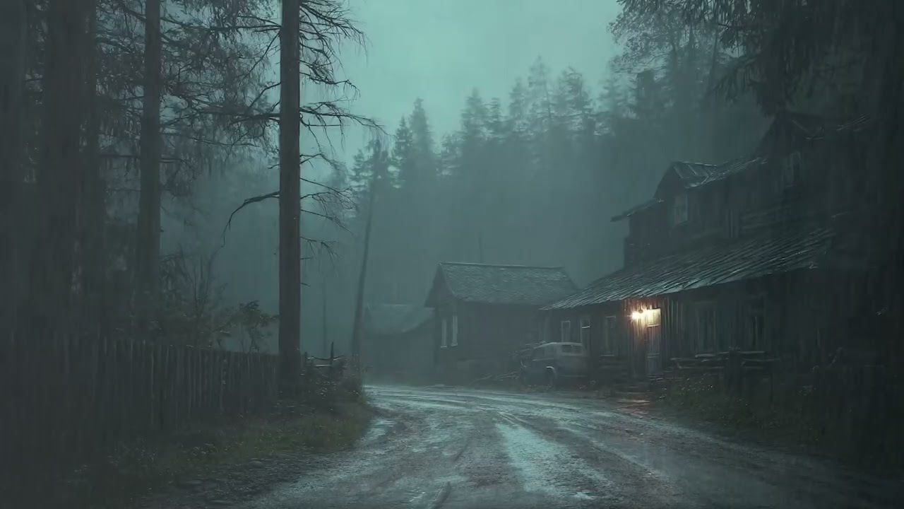 Instant Sleep in a Rainy Forest Night | Soothing Nature Sounds for Deep Sleep & Focus