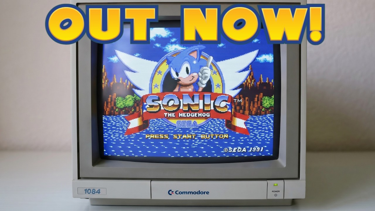 Демо Sonic the Hedgehog для Amiga вышла!