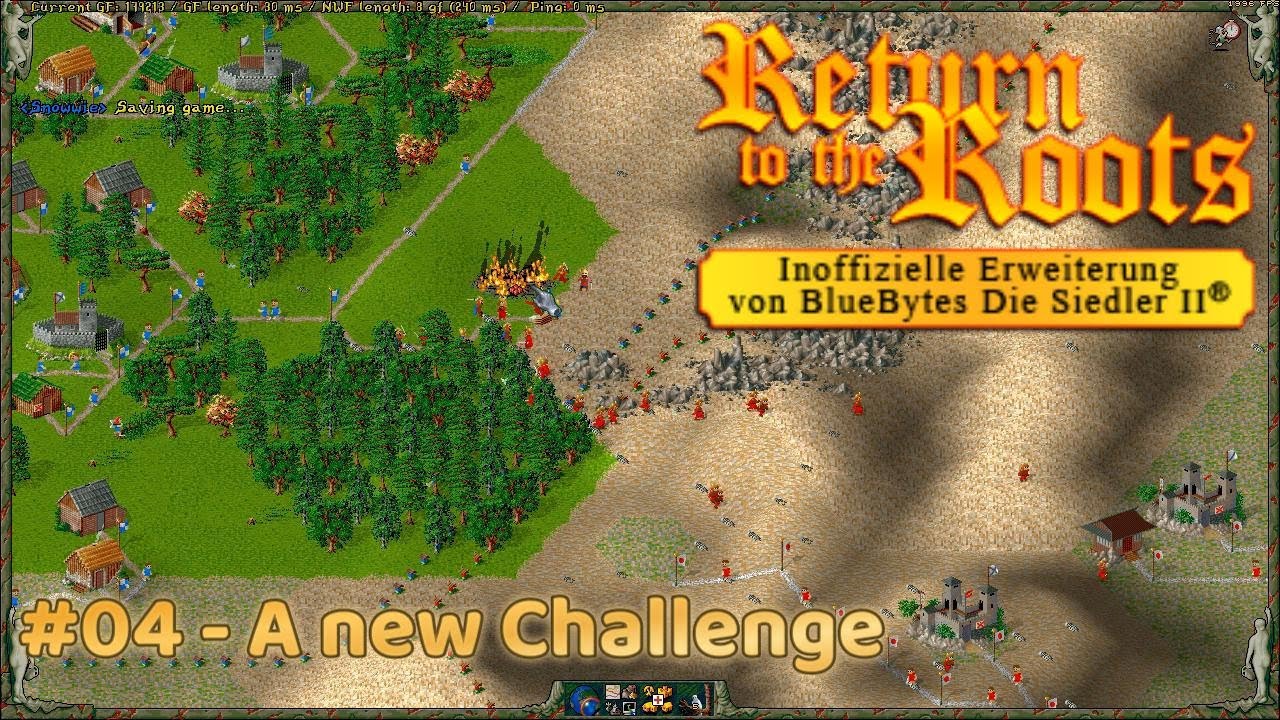 The Settlers 2 - RTTR - A new challenge - Me vs 2 AI 'hard' enemies - Part 04