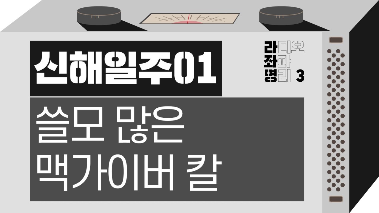 강헌의 라디오 좌파 명리 시즌3 EP.33 辛亥신해 01 : 쓸모 많은 맥가이버 칼