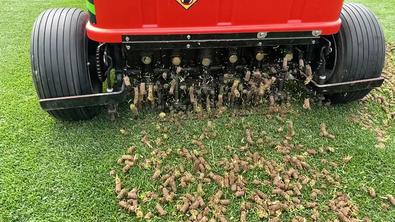 Jacobsen GA-24 Aerator Demo