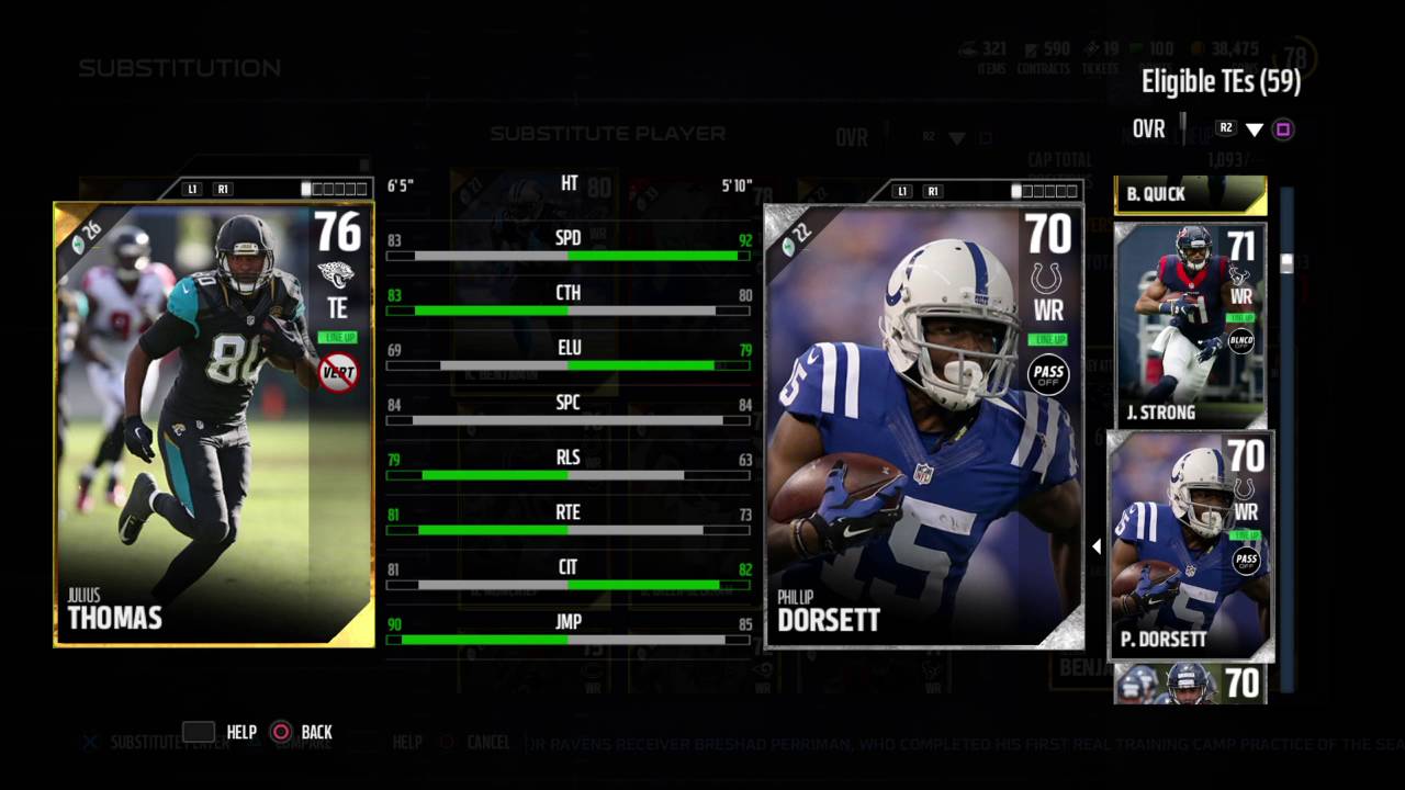 Top Budget Beast WR&rsquo;s !!!! For Madden NFL 17 Pt 2