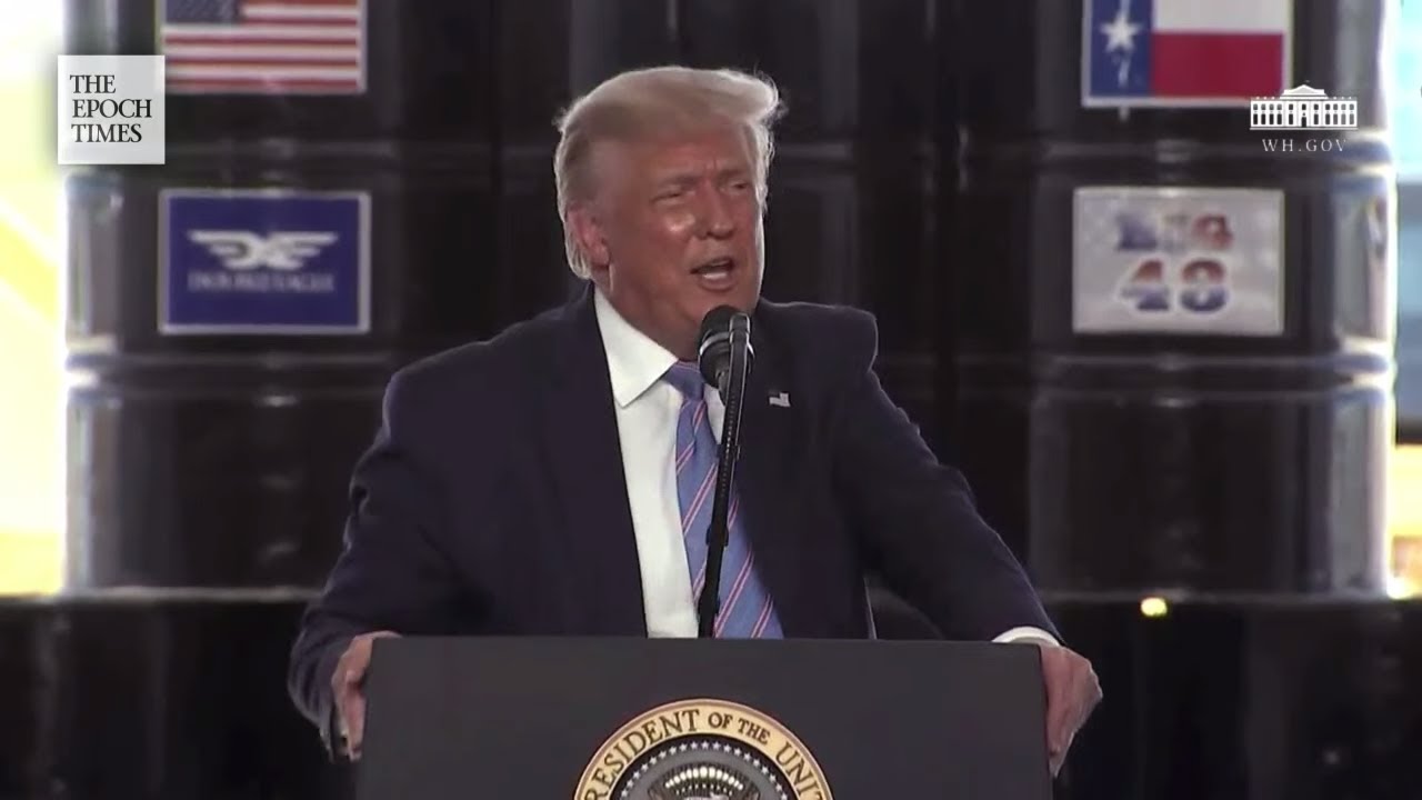 LIVE: President Trump Delivers Remarks on Restoring Energy Dominance in the Permian Basin