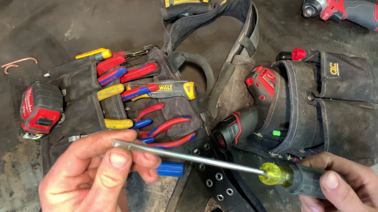 Electrician tools and tool bags