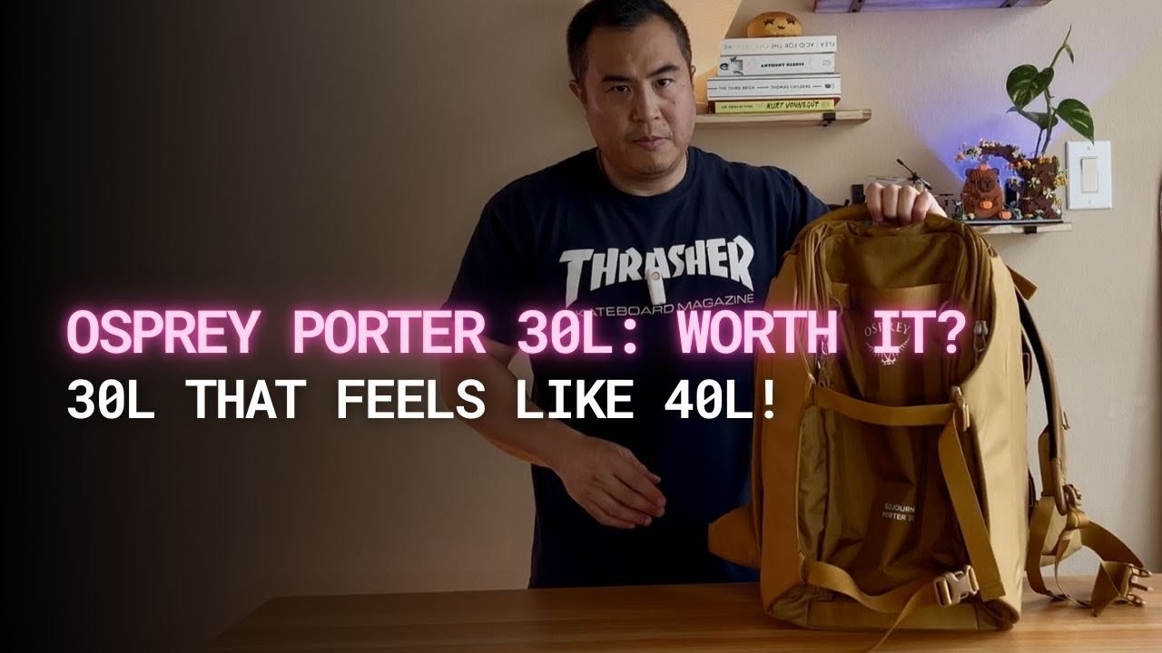 Osprey Sojourn Porter 30L Backpack Full Review. What Osprey Got Right (and Wrong)?
