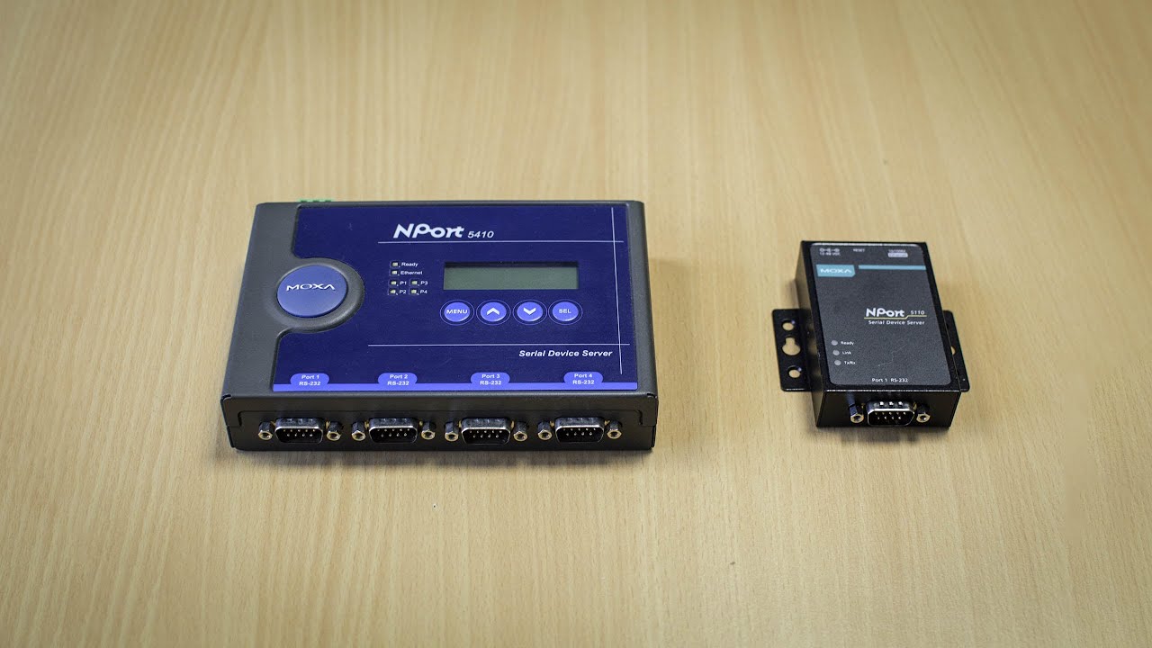 Configuration d'un MOXA