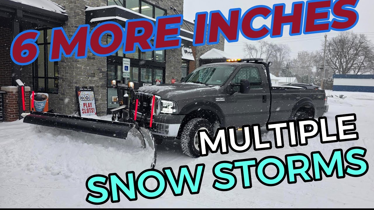 Быстрое начало зимы привело к многочисленным снегопадам, выпало еще 6 дюймов снега.