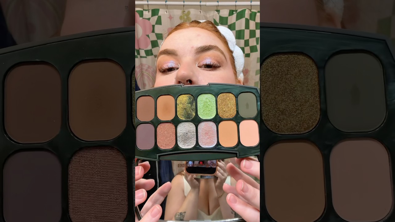 wicked eyeshadow palette by r.e.m beauty #wicked #wickedforgood #rembeauty #arianagrande