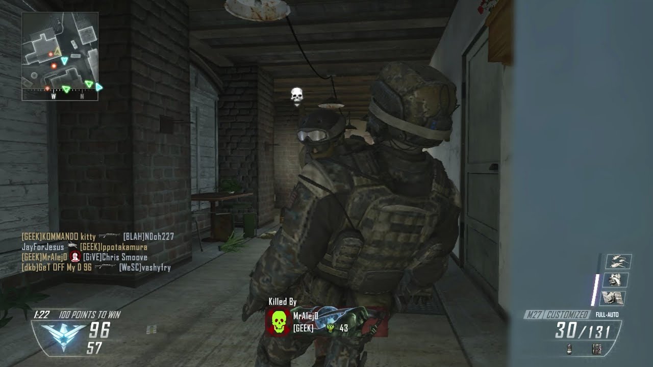 COD Black Ops 2 - Trolling a Couple in High School
