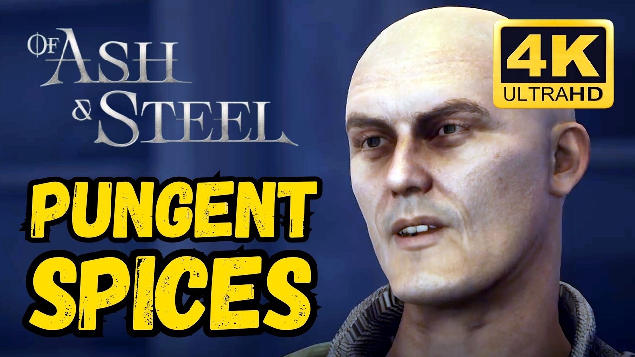 Of Ash and Steel: Pungent Spices Quest Walkthrough Guide 4K 🌶️ #ofashandsteel #rpg