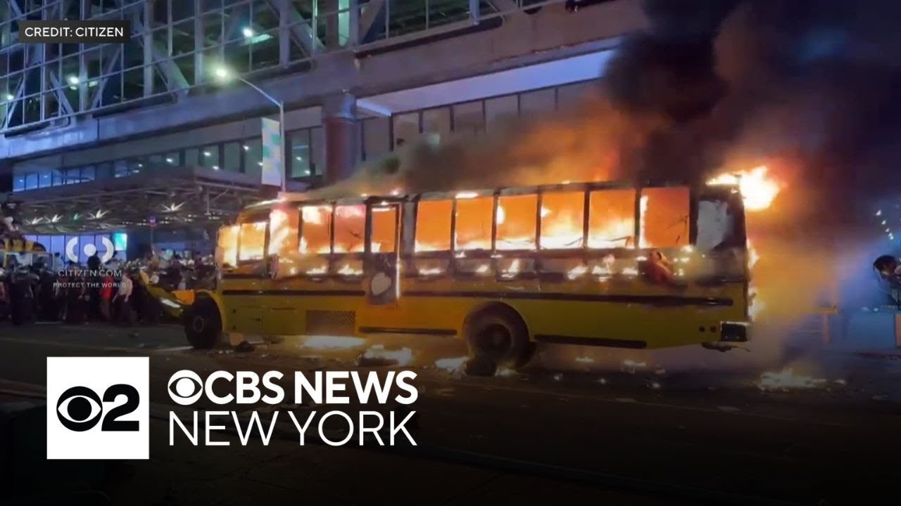 Violence erupts in Times Square during Knicks championship celebration