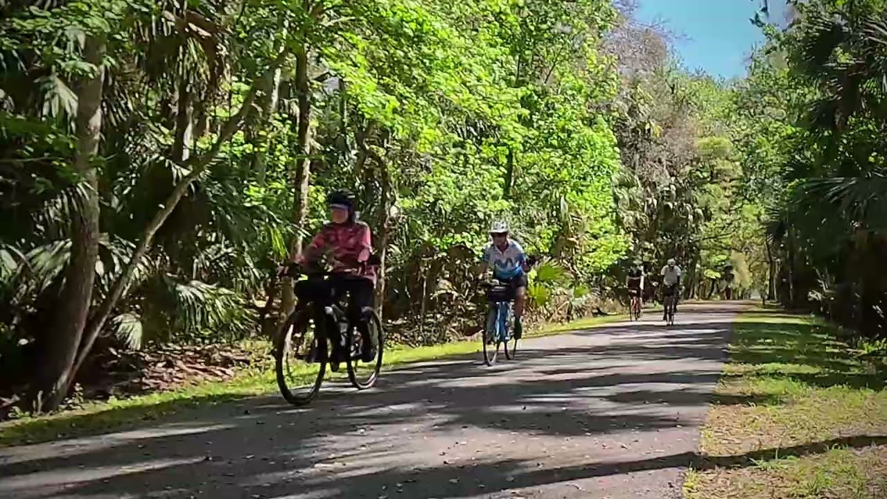 Lake Monroe Loop trail.  Shot in 4K HDR.  Mar 9, 2026 #biketrail