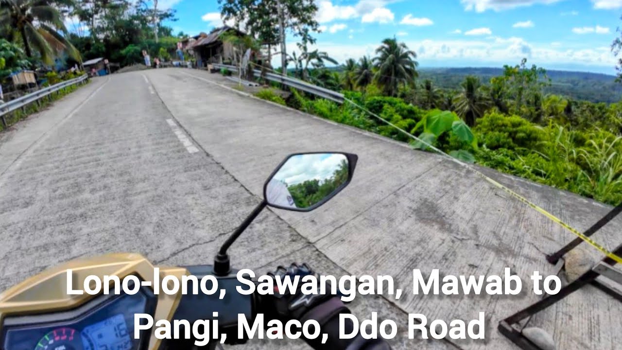 Lono-lono, Sawangan, Mawab, Ddo to Pangi, Maco, Ddo Road