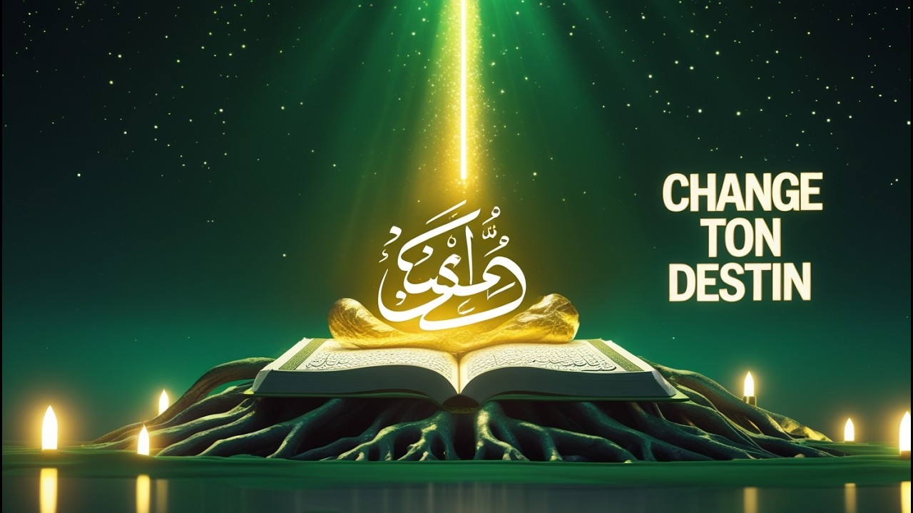 Allah ne change pas un peuple tant qu’il ne change pas son cœur 🌿  Le pouvoir du Coran #Islam #Coran