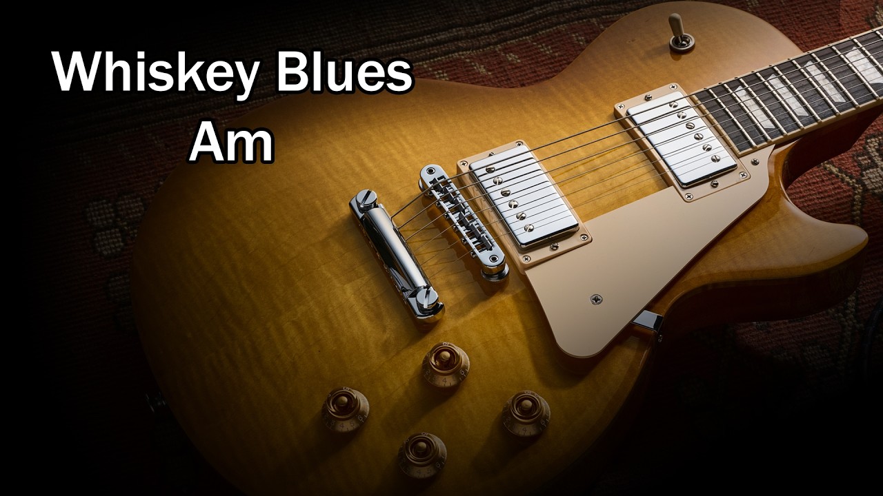 Late-night Whiskey Blues - Backing Track in Am for Practice