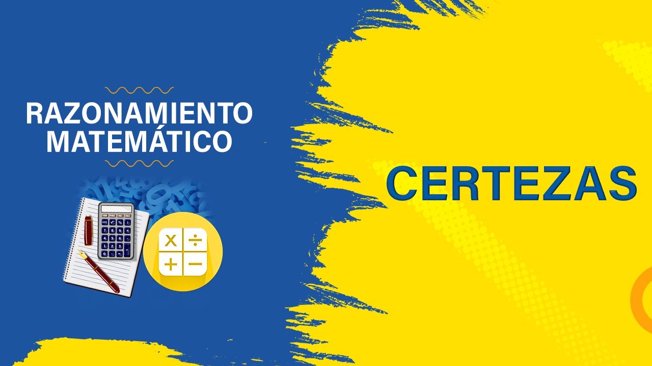📚 𝑹𝑨𝒁𝑶𝑵𝑨𝑴𝑰𝑬𝑵𝑻𝑶 𝑴𝑨𝑻𝑬𝑴𝑨𝑻𝑰𝑪𝑶 🔹 𝑪𝒆𝒓𝒕𝒆𝒛𝒂𝒔 🔸