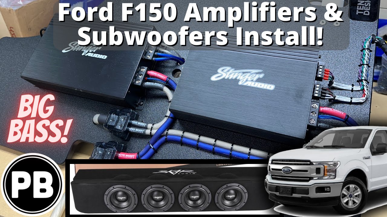 2015 - 2020 Ford F150 Amps & Subs Install (Sony / B&O Bypass)