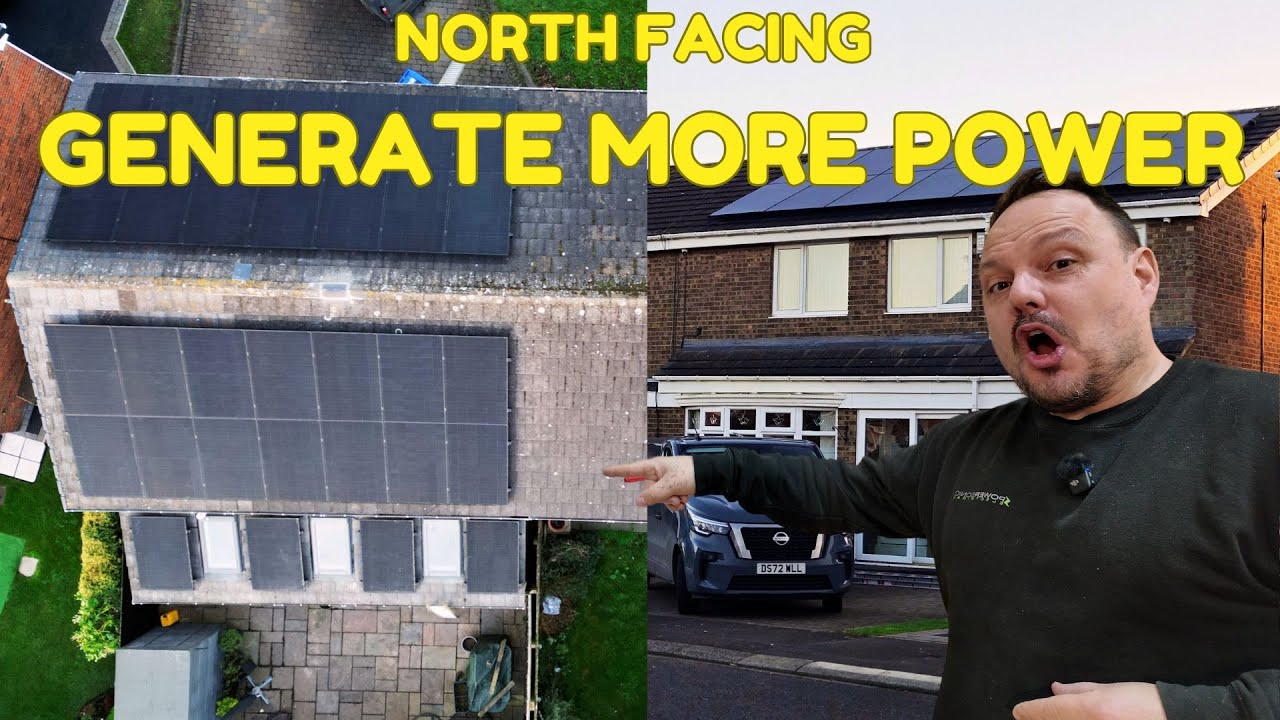 North roofs can generate MORE power in UK solar - But HOW ?