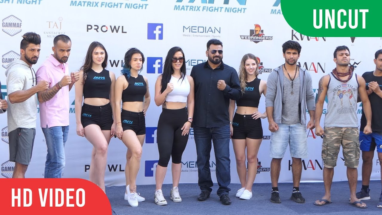 UNCUT - Matrix Fight Night | fighters (Face off) | Krishna Shroff