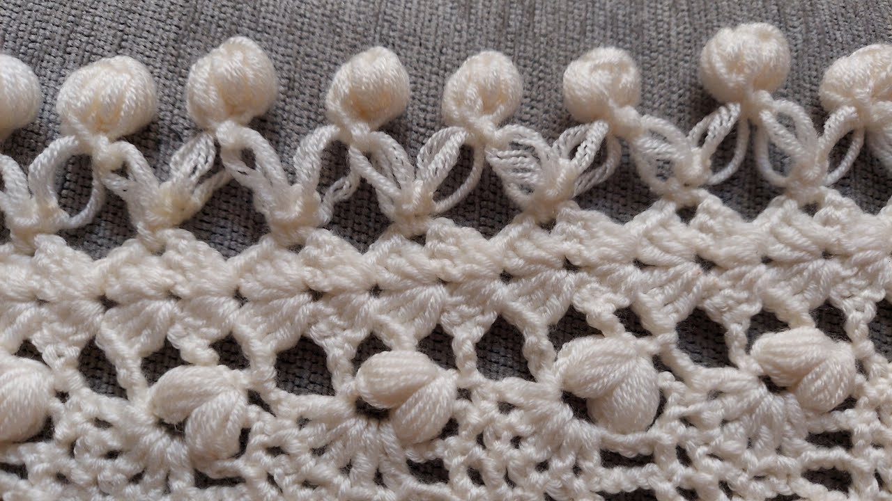 كروشية 🧶 شراشيب / نهاية شال أو سكارف 🧣 بغرزة مميزة 🧤