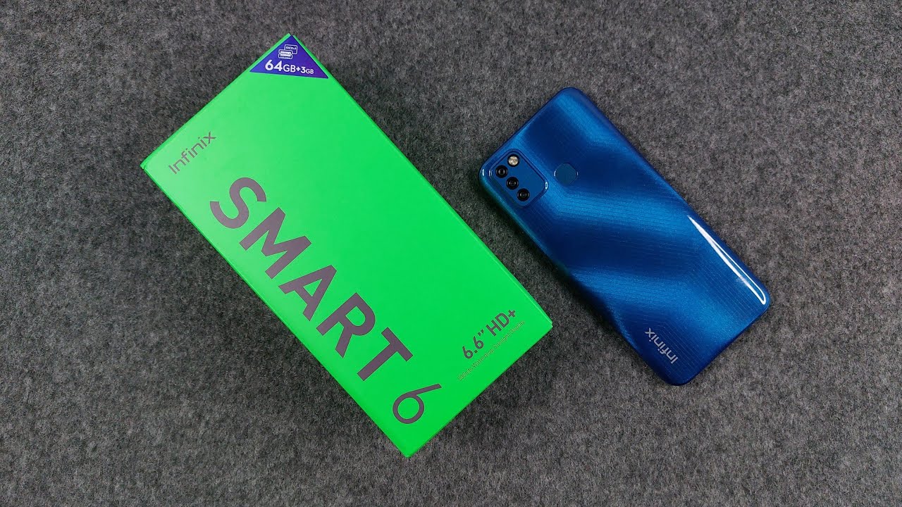 Infinix Smart 6 Unboxing & First Look | Hands On, Design, 5000mAh