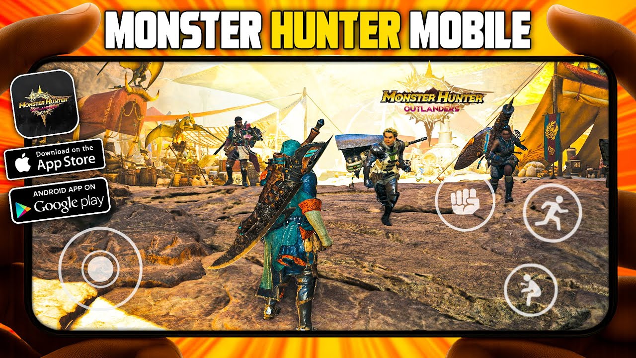 Monster Hunter : Outlanders Mobile Maxed Graphics Gameplay...