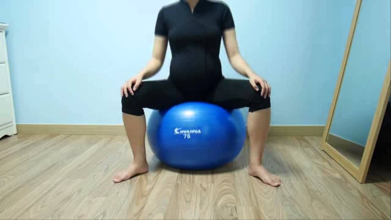 메리숑의 임산부 요가_순산을 돕는 짐볼운동
