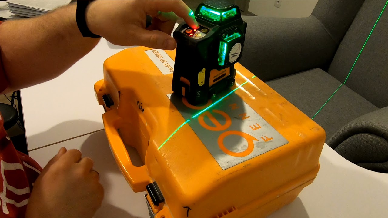 SprzęTESTY#1 - laser płaszczyznowy Geo Fennel Geo6x SP Green i 365SMART 3x360 stopni zielona wiązka
