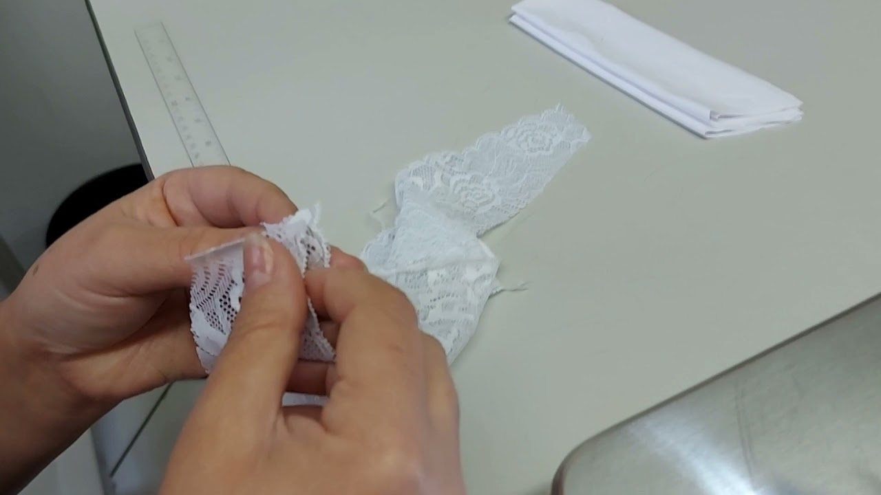 aprenda a fazer calcinha de renda diferente