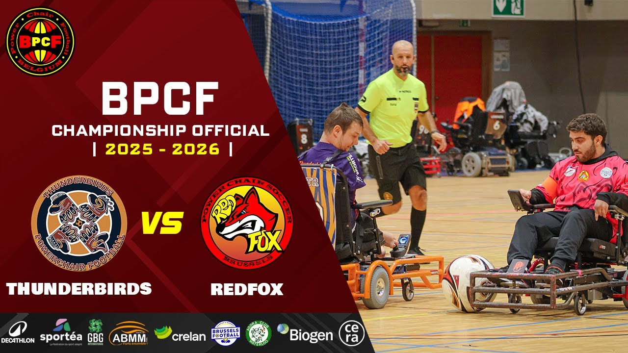 BPCF CHAMPIONSHIP | 2025 - 2026 | THUNDERBIRDS vs REDFOX | Match aller