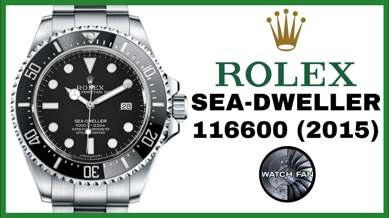 Rolex Sea-Dweller 116600 - Recensione tecnica al banco