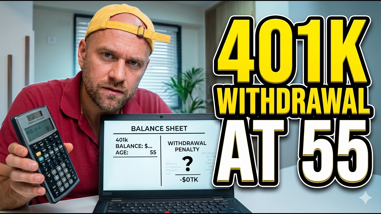 401k Withdrawal at 55 - The $10,000 Retirement Mistake Most People Make