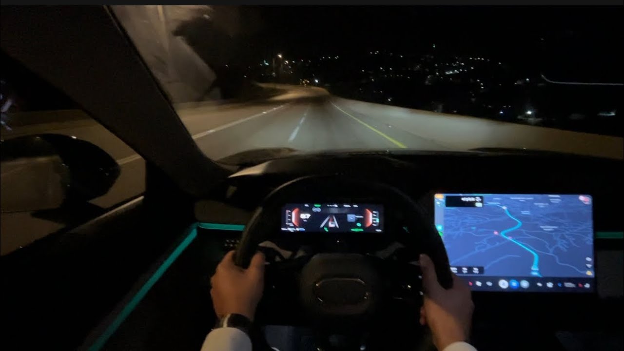 2026 Lynk & Co 08 PHEV |POV Night During