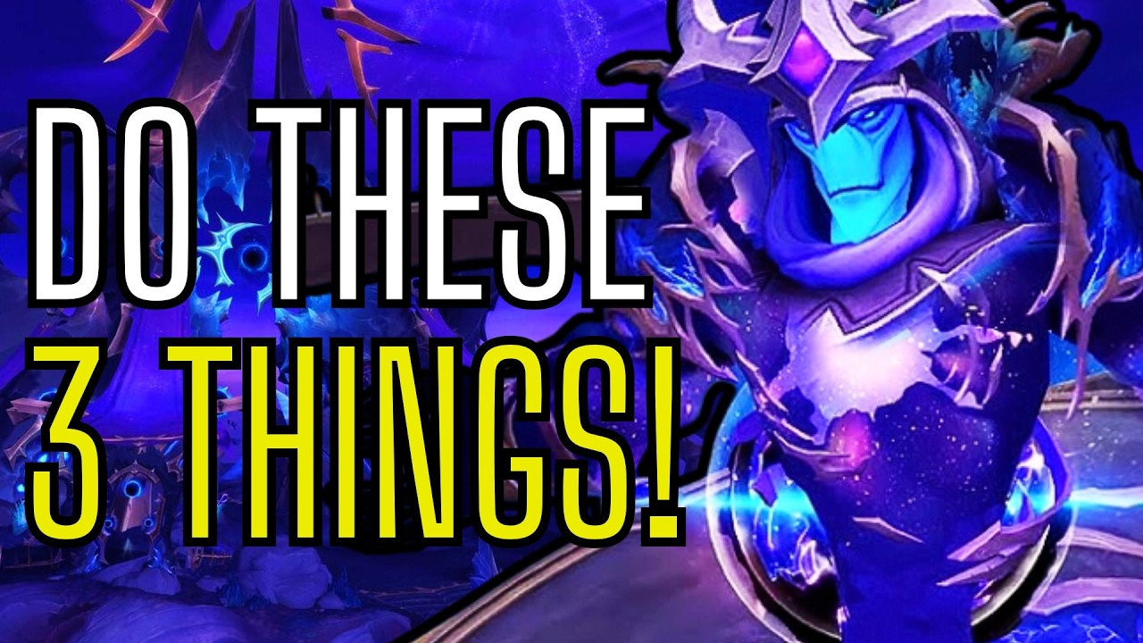 DO THIS NOW! 🚨 Top 3 Preparations for WoW Patch 12.0.5