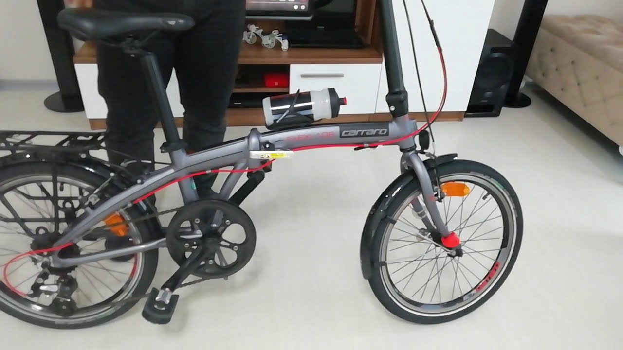 CARRARO FLEXİ 108 Katlanır Bisiklet incelemesi ( 2020 model yeni kasa )