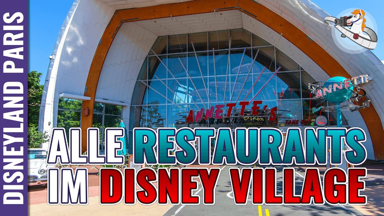 Alle Restaurants im Disney Village in Disneyland Paris 🍔 | Kompletter Restaurantguide