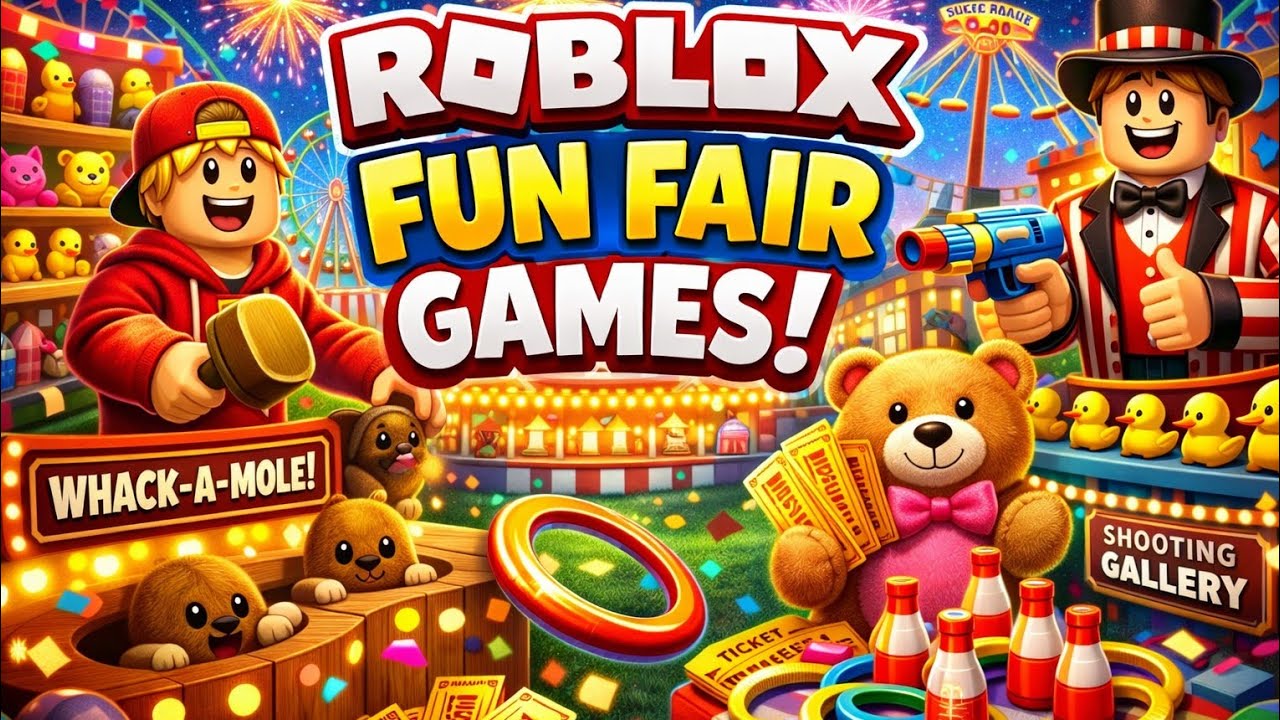 The FunFair Game In Roblox 🌈✨👾 
