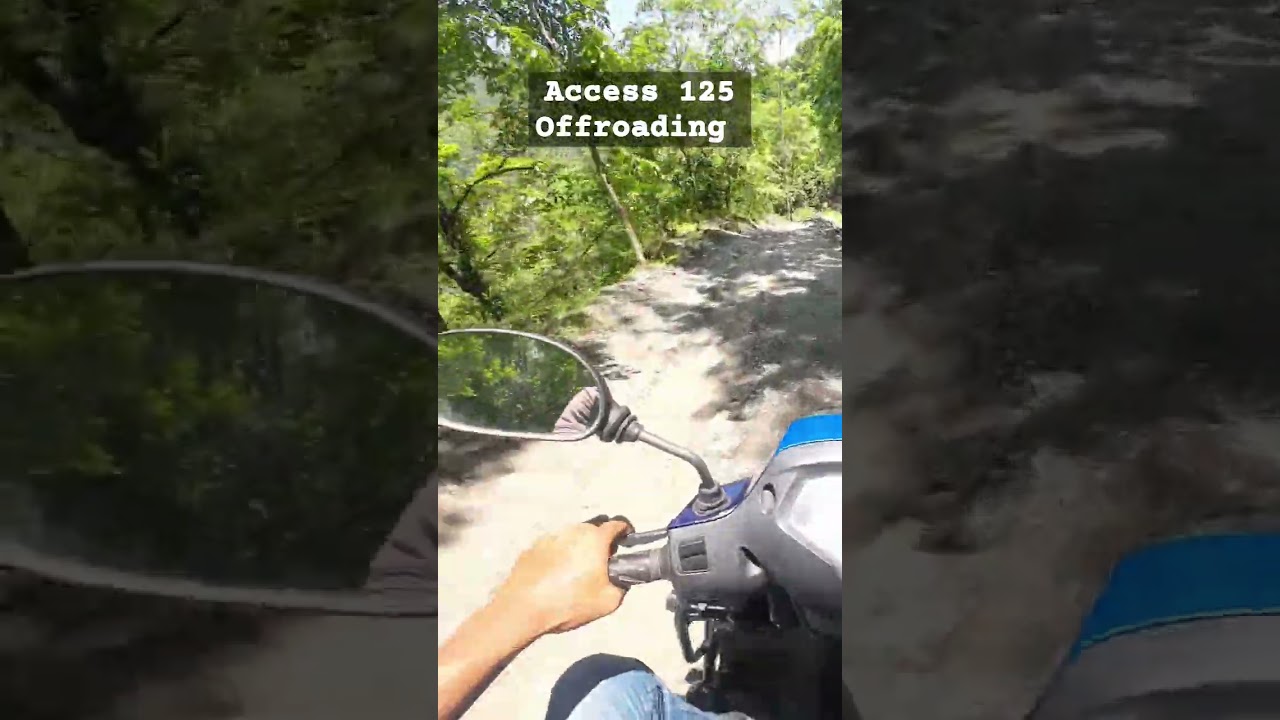 Suzuki access 125 off road testing 😎💪 #samuelmanger1999 #reels #access125 #suzuki