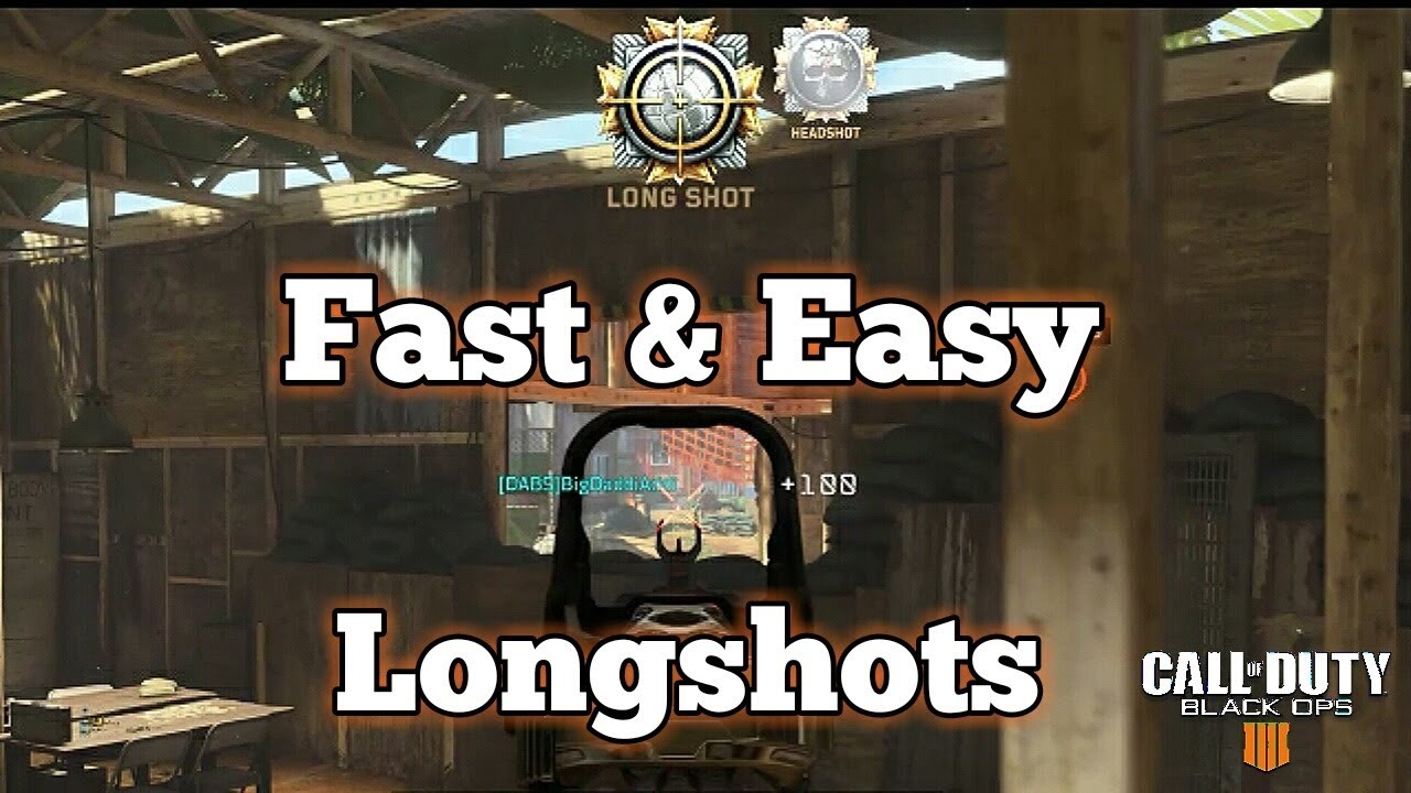 Call of Duty: Black Ops 4 | How To Get Fast & Easy Longshot Medals