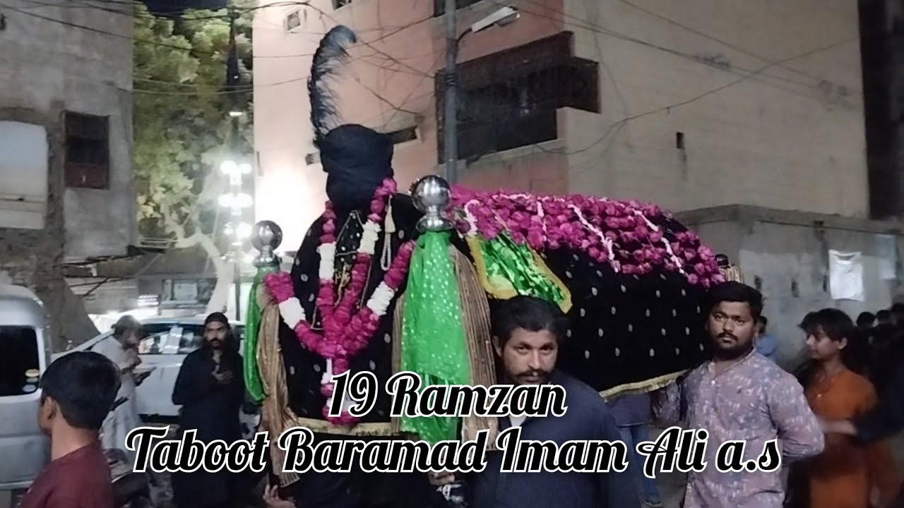 19 Ramzan 2026 || Taboot Baramad Imam Ali a.s || Tando Wali Muhammad hyderabad Sindh...