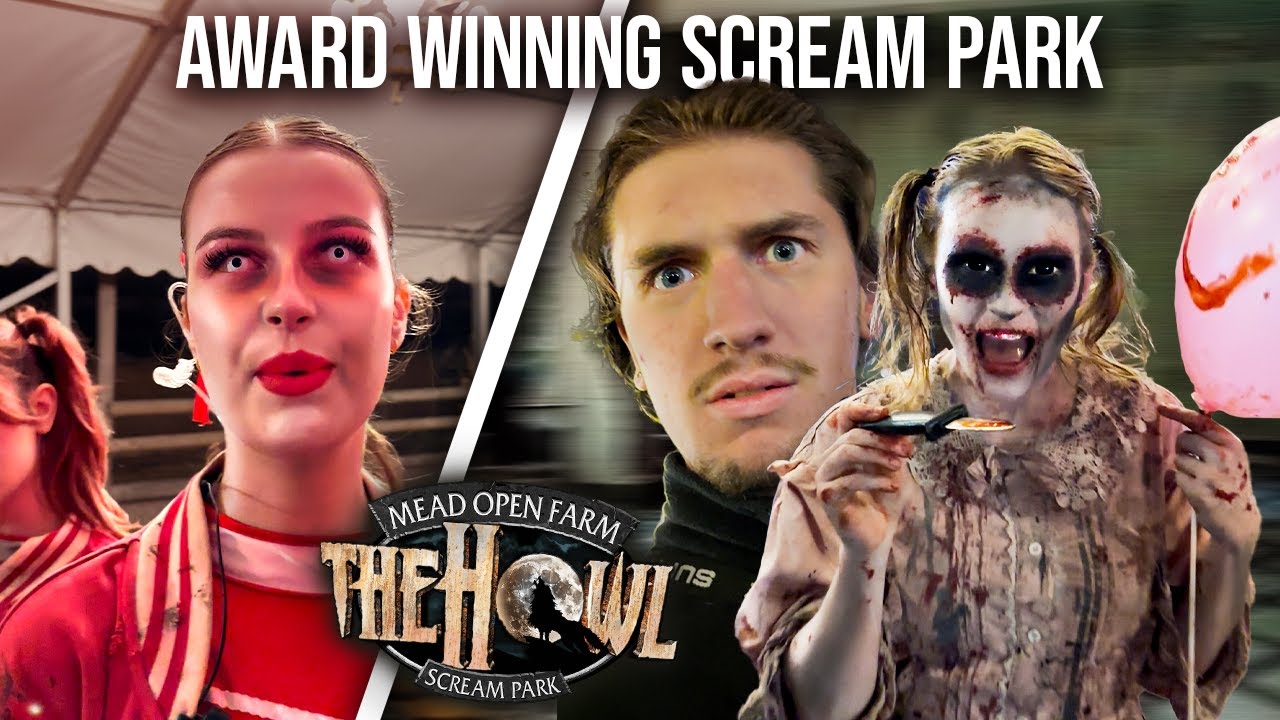 Visiting an AWARD WINNING Scream Park - The Howl 2025 (INSIDE THE MAZES)