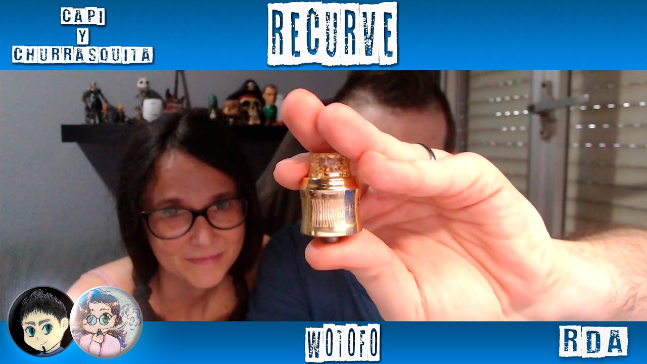 RECURVE RDA | WOTOFO CON MIKE VAPES | ENSE&Ntilde;ANDO CL&Aacute;SICOS.