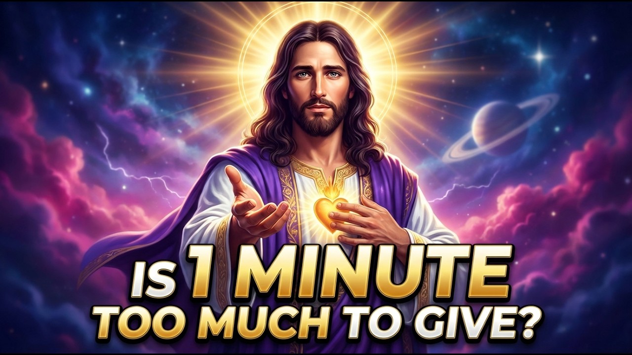 🛑 God's Message Today: Is ONE Minute TOO MUCH To GIVE? | God Message Now For You | God Says To Me